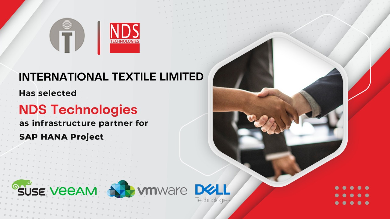 NDS Technologies Pvt Limited is now a International Textile Partner