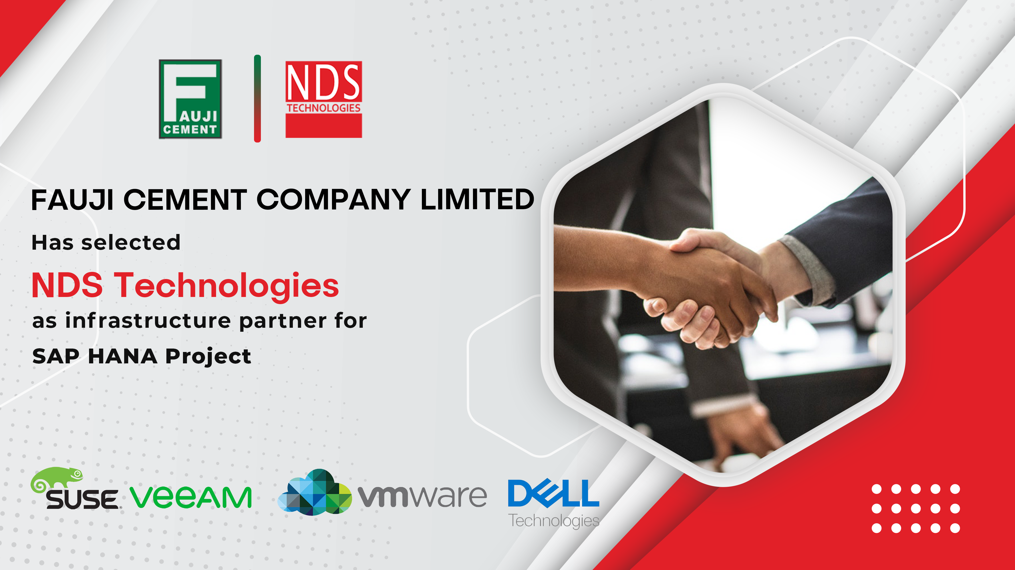 NDS Technologies Pvt Limited is now a Fauji Cement
