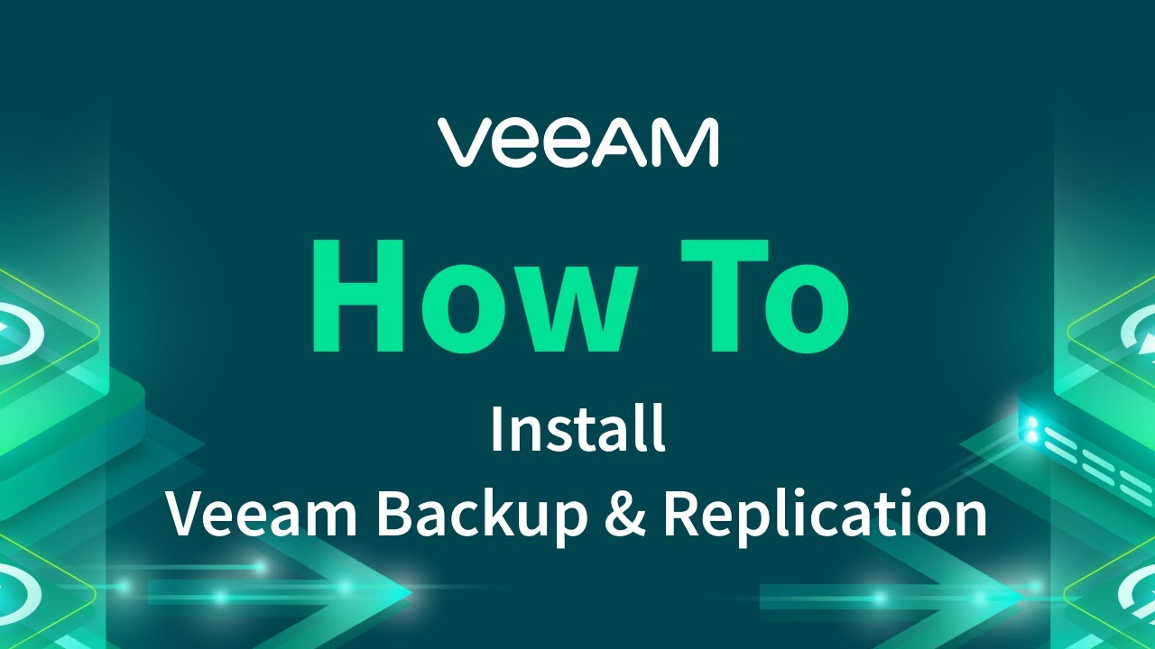 Veeam installation best practices & optimizations